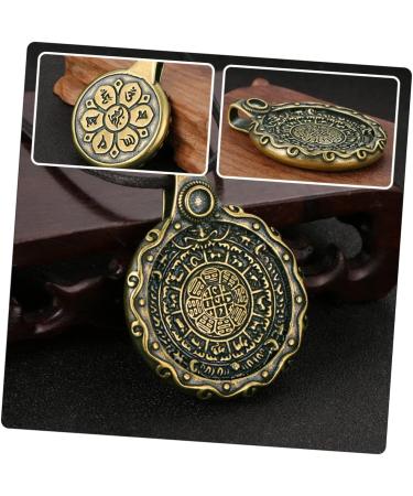 Anneome Hanging Decor Mantra Pendant Necklace for Men Gadgets for Men Earrings Mens Home Decor Vintage Decorations - Buy Online on GoSupps.com
