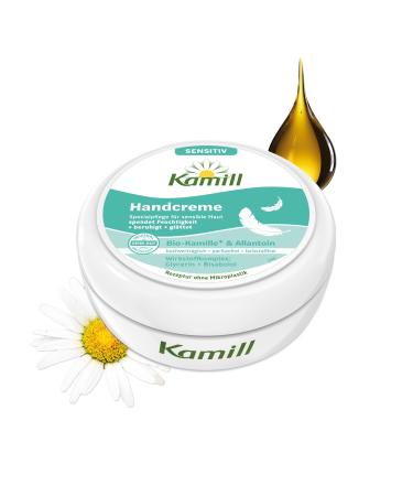 Kamill Kamill Sensitiv Hand Cream 250ml Vegan Cream - Organic Chamomile Hand & Nail Care - For Irritated and Sensitive Skin - Fragrance Free