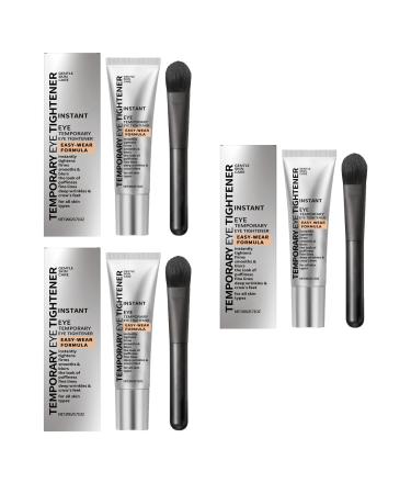 QGuoJie Instant Eye Tightener Cream with Brush | 20ml Face Firming & Smoothing Primer | Reduces Fine Lines Wrinkles & Dark Circles | Durable Matte Finish (3)