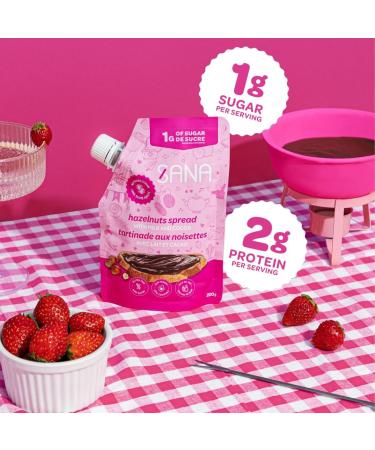 Sana No Added Sugar Creamy Spreads Variety Pack Caramel Hazelnut Cocoa | 3 Pack x 200g | Keto-Friendly Gluten-Free Palm Oil Free Mix Flavors 3x200g - Buy Online on GoSupps.com