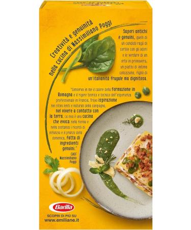  Italian Gourmet E.R. Barilla Pasta all'Uovo Le Emiliane Lasagna Egg Pasta with Egg 500g + Italian Gourmet Polpa 400g (Pack of 12) - Buy Online on GoSupps.com