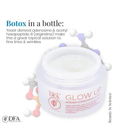 Shop DFA Glow Up: Intense Hydration & Anti-Aging Face Moisturizer | Best Korean Skincare with Cica for Brightened Soothing Skin - 1.76 Oz - Buy Online on GoSupps.com