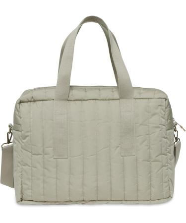 Jollein Changing Bag Puffed Moss - Olive Green - Water-Repellent Multifunctional Stroller Bag for Babies - Shop Internationally - Buy Online on GoSupps.com