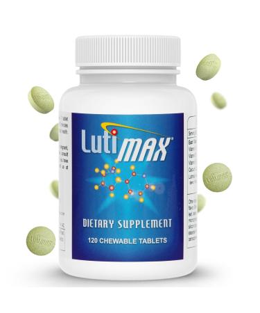 Lutimax Luteolin Complex w/Rutin - Immune Support Brain Supplements - Bioflavonoids w/Vitamin C D & E for Joint Muscle & Dietary Issues - Antioxidants Supplement w/Immune Support - 120 Tablets 120 Count (Pack of 1)