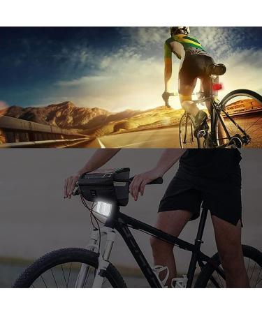 6 Pcs Bike Reflectors Front Rear Kit - Mountain Bike Safety Warning Accessories for Night Cycling - Orange Handlebar Seatpost Reflectors - Buy Online on GoSupps.com