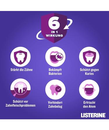 Buy Listerine Total Care Tooth Protection 2x600ml - International Shipping Available - Buy Online on GoSupps.com