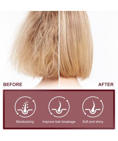 Shantou Youjia Vitamins hair serum keratin hair care vitamins keratin hair mask for very dry hair heat protection finishing protein treatment for broken dry hair - Buy Online on GoSupps.com