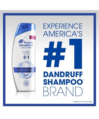 Head & Shoulders Classic Clean 2-In-1 Shampoo 13.5 oz (Pack of 3) - Buy Online on GoSupps.com