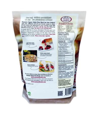 Namaste Foods Organic Gluten Free Perfect Flour Blend - 48 Oz | Healthy Baking Mix - Buy Online on GoSupps.com