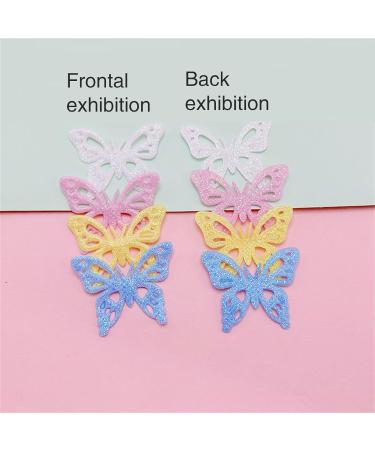 Patches Hair Clip Butterfly Hair Barrettes Lovely Handmade Glitter Hair Barrettes Hairstyle Accessories - Buy Online on GoSupps.com