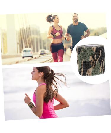 Sosoport 4 Rolls Outdoor Camouflage Wrapping Paper - Non-Woven Fabric Elastic | International Shipping Available - Buy Online on GoSupps.com