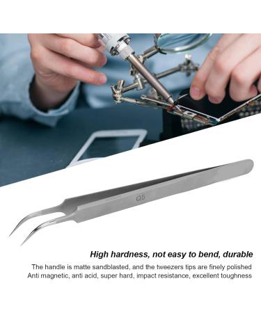 High-Precision Stainless Steel Tweezers | Portable & Durable | Ideal for Home Laboratory & Aerospace Use - Buy Online on GoSupps.com