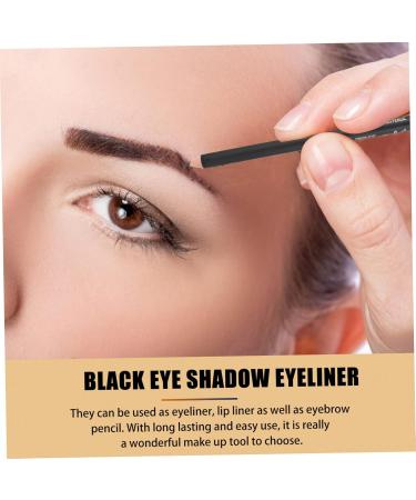 FOMIYES 36 Pcs Black Eyeliner 1 Waterproof Brow Pencil Eyeliner Black Makeup Tool Make up Beauty Products 1 count (Pack of 1) Blackx3pcs - Buy Online on GoSupps.com
