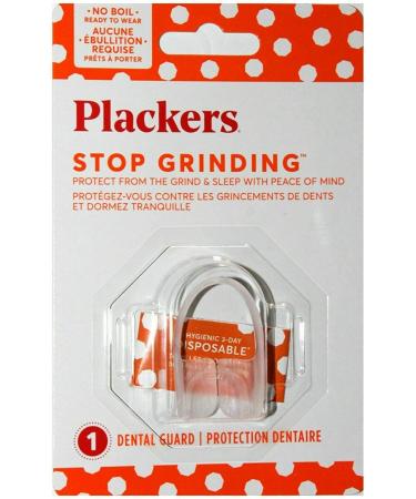 Plackers Stop Grinding Dental Night Protector - Pack of 2 | Effective Teeth Grinding Relief - Buy Online on GoSupps.com