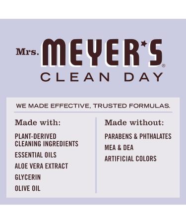 Mrs. Meyer's Clean Day Liquid Hand Soap Refill Cruelty Free and Biodegradable Hand Wash Made with Essential Oils Lavender Scent 975 ml Refill Hand Soap - Buy Online on GoSupps.com