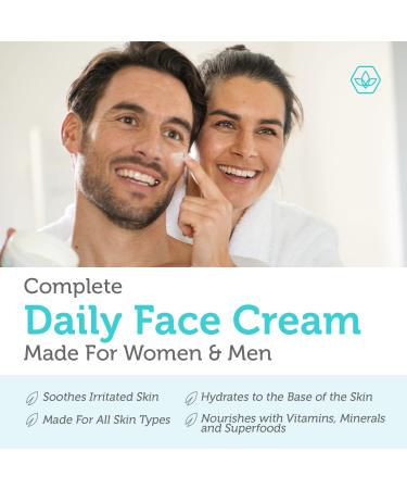 Era Organics Manuka Honey Face Cream - 12-in-1 Daily Moisturizer for Women and Men - Sensitive Skin and Body Moisturizer - 4 oz - Buy Online on GoSupps.com