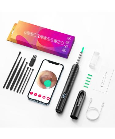 Ear Wax Removal Tool Ear Cleaner Visual Ear Wax Remover with Cell Phone Connection Ear Wax Removal Kit 1080P HD Camera
