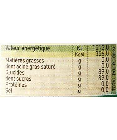 DORMOY Cane Syrup 50 cl - Pack of 3 - Buy Online on GoSupps.com