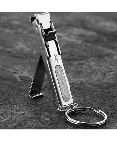 SVAASA Nail Clippers 0.5cm Foldable Ultra-Thin Portable Stainless Nail Toe Cutter Trimmer Scissor Manicure Pedicure Fingernail Clipper Beauty Tools - Buy Online on GoSupps.com