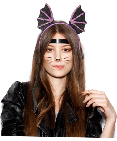 Healeved Adult Halloween Headband Women Headbands Bat Headband for Women Halloween Headband Women Womens Halloween Headband Headdress Halloween Wing Headband Halloween Hairband - Buy Online on GoSupps.com