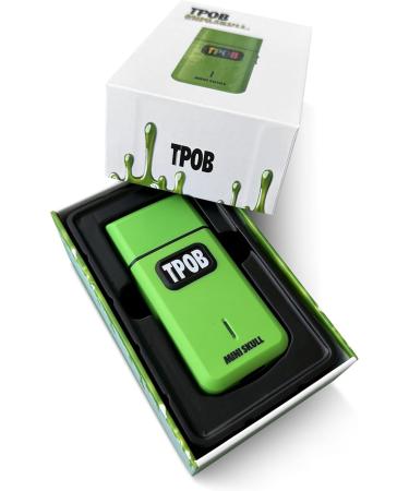 TPOB Mini Skull Single Shaver - Compact Portable Design with Turbo Motor for Professional & At-Home Use | Slime Color - Buy Online on GoSupps.com