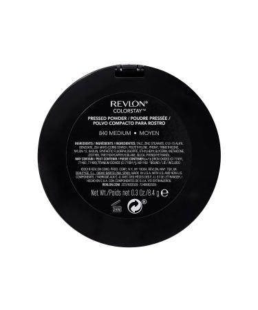 Revlon ColorStay Pressed Powder 8.4g - 840 Medium | Long-Lasting Formula - Buy Online on GoSupps.com