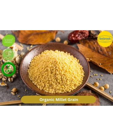 Certified Organic Millet 5kg by Fenbrook Organic - Buy Online - Buy Online on GoSupps.com