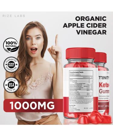 Trinity Keto Gummies with ACV for Advanced Weight Loss - 60 Gummies - Buy Online on GoSupps.com