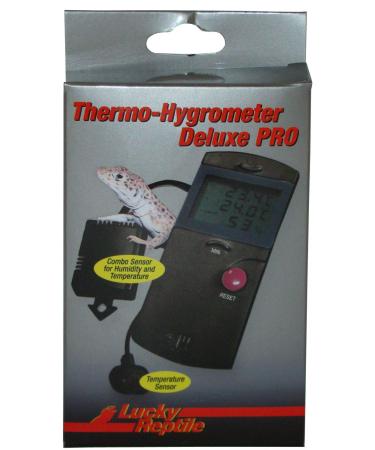 Lucky Reptile LTH-34 Thermometer Hygrometer Deluxe PRO