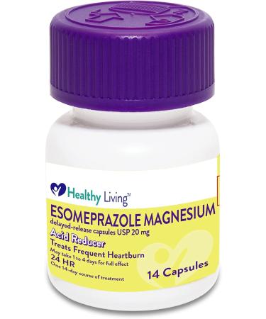 Aurohealth Healthy Living Esomeprazole Magnesium 20mg Capsule 42 Count (Compare to N.e.x.i.u.m) 1 - Buy Online on GoSupps.com