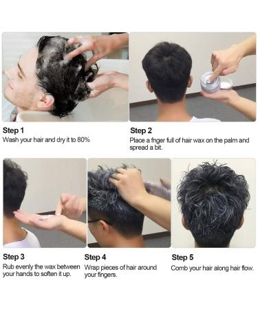 120g Hair Wax | Temporary Hair Color for Men & Women | Professional Styling Pomade | Long-lasting & Moisturizing | 6 Colors Available - Buy Online on GoSupps.com