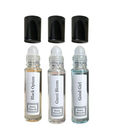 3 Pc Womens Gift Set Fragrance Oil For Women Roll On Body Oil Perfume Samples Fragrance Oil Gift For Her Perfume Oil Sampler Gift Box Top Sellers