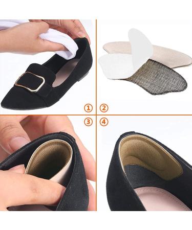 Premium Self-Adhesive Heel Pads for Women & Men - 2 Pairs, Prevent Pain, Blisters & Improve Shoe Comfort - Buy Online on GoSupps.com