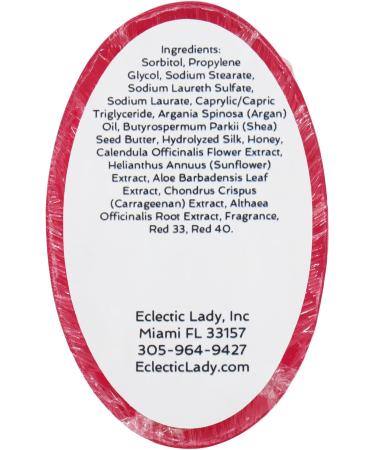 Eclectic Lady Almonds and Cherries Shampoo Soap Bar | Pure Argan Oil Silk & Honey Protein - 4 oz - Buy Online on GoSupps.com
