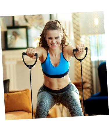 Buy Pair Stepper Resistance Bands - Fitness Equipment for Gym Training Muscle Toning & Strength Building | Comfortable Exercise Ropes with Handles - Buy Online on GoSupps.com
