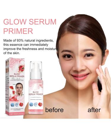 (100% Effective) 5PCS Essence Glow Serum | Essence Watermelon Glow Serum | Essence Good Stuff Glow Serum Primer | Glow Boosting Serum for Face | Glow Watermelon Moisturizer Suitable for Moisturizing All Skin Types | 30ml/1.01fl.oz - Buy Online on GoSupps.com