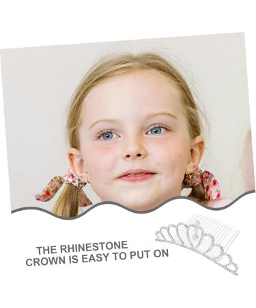 BESTYASH Crown Comb Crown Hair Comb for Girl Crown for Little Girl Rhinestone Crown for Girl Crown with Hair Comb Girl Crown Hair Comb Rhinestone Hair Accessories Rhinestone Crown Hair Comb - Buy Online on GoSupps.com