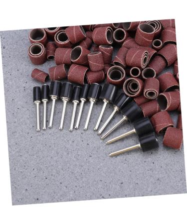 Beaupretty Rollers Drill Set metal models plastic drum sanding band sleeve sanding band for nail drill Sanding Drum olive Nail Wood Tools Woodworking - Buy Online on GoSupps.com