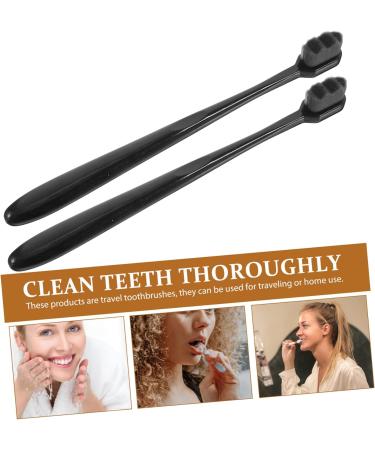 Lurrose 16 Pcs Soft Toothbrush Set - Child & Adult Travel Toothbrushes with Soft Bristles - Ideal for Pregnant Women - Portable Cleaning Brushes - Buy Online on GoSupps.com