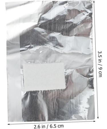  FOYTOKI Pack of 200 Disposable Wipes for Removing Nail Polish Gel for Manicure Supplies Aluminum Foil - Buy Online on GoSupps.com