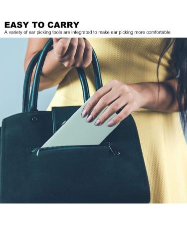 23pc Mint Green Ear Wax Removal Tool Set - Double Ended Spiral Ear Pick and Spoon for Gentle Ear Cleaning - Ear Care Supplies for Men and Women - Buy Online on GoSupps.com