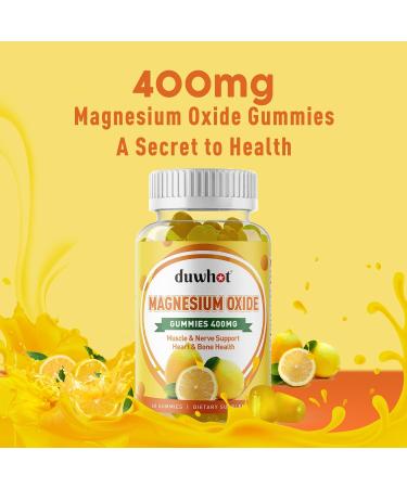 Potassium Citrate Gummies 1000mg Magnesium Oxide Gummies 400mg Supplement for Adults - Buy Online on GoSupps.com
