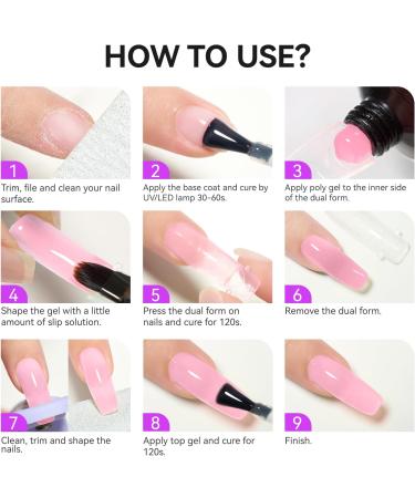  gelike ec Gelike ec Set of 96 nail molds - Buy Online on GoSupps.com