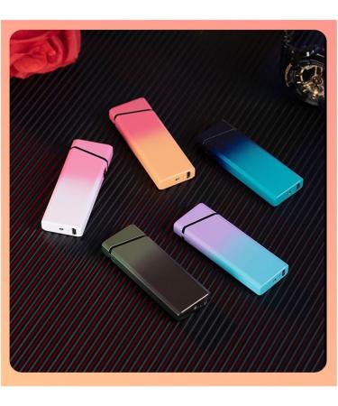 Metal Candle Dual Arc Lighter Windproof Flameless USB Rechargeable Lighter with LED Battery Display for Candle Camping(Cc) - Buy Online on GoSupps.com