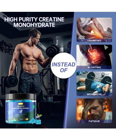 Creatine Monohydrate Gummies for Men & Women Creatine Gummies for Muscle Strength & Builder Energy Boost Advanced Formula L-Taurine + Vitamin B12 Pre-Workout Supplement (120 Count (Pack of 1)) - Buy Online on GoSupps.com
