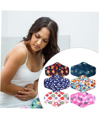 Ultechnovo 6-Pack Women's Storage Bags for Hygienic Pads & Menstruation - Eco-Friendly Fabric Bio-Pads - Buy Online on GoSupps.com