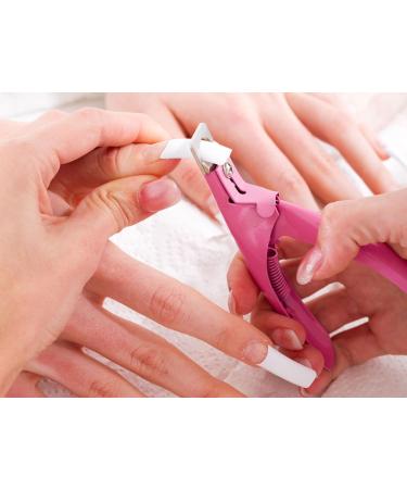 Profi Tip Cutter - Silver Chrome Nail Clipper for Artificial Nails | High-Quality Contour Cutter for Shortening & Cutting Fake Fingernails - Buy Online on GoSupps.com