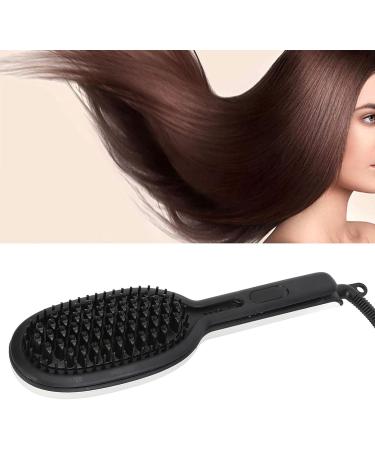 Buy Hair Straightener Brush - Hot Brush with Massage & Automatic Curler 110V for Effortless Hair Care - Buy Online on GoSupps.com