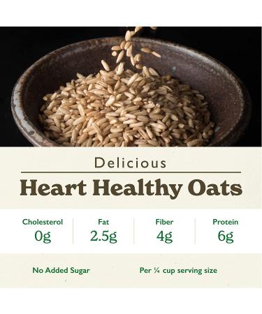 GF Harvest Organic Gluten Free Oat Groats 40oz Bag - 2.5lb (Pack of 1) - Buy Online on GoSupps.com