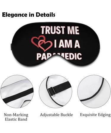 Paramedic Sleep Mask for Men and Women - Adjustable Eye Cover for Blocking Light During Travel or Nap - Buy Online on GoSupps.com